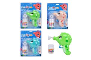 Opakowanie Pistolet do robienia baniek mydlanych 14 cm 1szt.mix