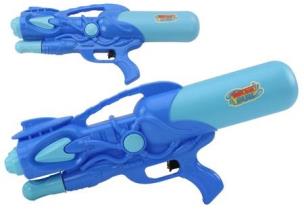 Pistolet na wodę 1100ml niebieski. Wydawca: Leantoys. Multiszop.pl Opakowanie Pistolet na wodę 1100ml niebieski