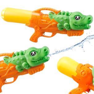 Pistolet na wodę krokodyl MIX. Wydawca: Maksik. Multiszop.pl Opakowanie Pistolet na wodę krokodyl MIX