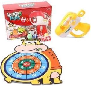 Pistolet z tarczą pistoletem - żyrafa. Wydawca: Artyk. Multiszop.pl Opakowanie Pistolet z tarczą pistoletem - żyrafa