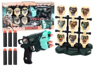 Opakowanie Pistolet z tarczą + strzałki zielony