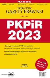Okładka książki PKPiR 2023