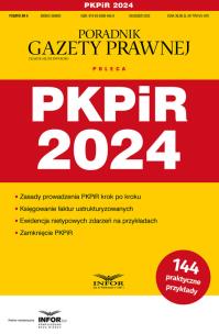 Okładka książki PKPiR 2024
