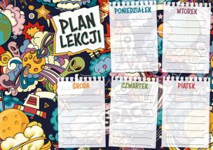 Opakowanie Plan lekcji A5 Kosmos