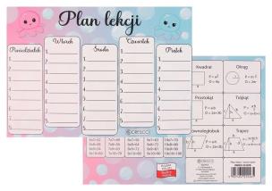 Opakowanie Plan lekcji A5 Ośmiornica (25szt)