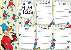 Opakowanie Plan lekcji - Chłopak (5szt)