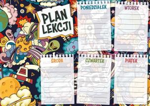 Opakowanie Plan lekcji - Kosmos (5szt)