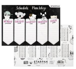 Opakowanie Plan lekcji z tabliczką mnożenia Minisy mix