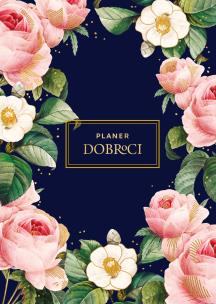 Planer Dobroci – granat. Autor: Opracowanie zbiorowe. Multiszop.pl Okładka książki Planer Dobroci – granat