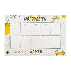 Opakowanie Planer magnetyczny gamer yellow