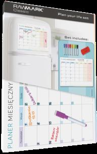 Opakowanie Planer miesięczny Classic z markerem i gąbką