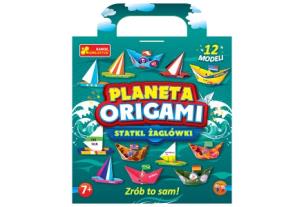 Planeta origami Statki żaglówki. Wydawca: Ranok-Creative. Multiszop.pl Opakowanie Planeta origami Statki żaglówki