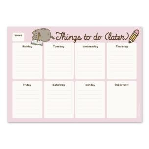Opakowanie Planner A4 tygodniowy Pusheen Rose BPSA40001