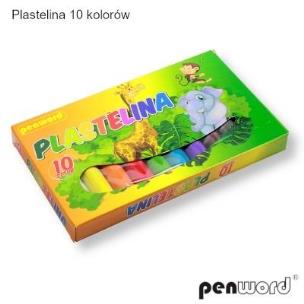 Opakowanie Plastelina 10 kolorów