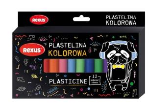 Plastelina 12 kolorów. Wydawca: Beniamin. Multiszop.pl Opakowanie Plastelina 12 kolorów