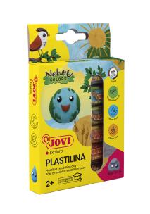 Opakowanie Plastelina  6 naturalnych kolorów  po 15 g