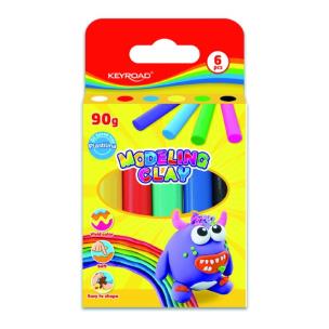 Opakowanie Plastelina 90g 6 kolorów