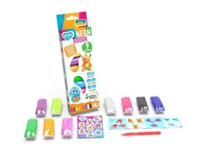 Opakowanie Plastelina neon 9 kolorów