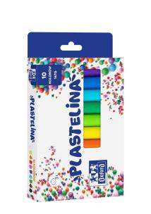 Opakowanie Plastelina Oxford 10 kolorów 167g
