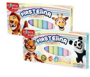 Opakowanie Plastelina Pastelove 12 kolorów