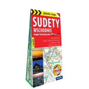 Okładka książki Plastic map Sudety Wschodnie 1:60 000 w.2023