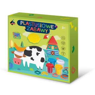 Plastusiowe zabawy - geometryczne kształty. Wydawca: Askato. Multiszop.pl Opakowanie Plastusiowe zabawy - geometryczne kształty