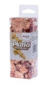 Opakowanie Płatki metaliczne miedziane