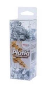 Opakowanie Płatki metaliczne srebrne