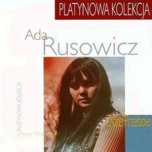 Platynowa Kolekcja CD. Autor: Ada Rusowicz. Multiszop.pl Okładka książki Platynowa Kolekcja CD