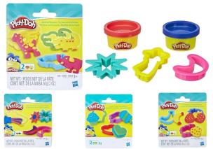 Opakowanie Play Doh Ciastolina 2 tubki + akcesoria mix