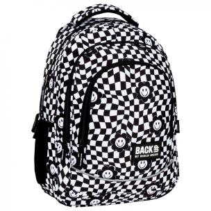Opakowanie Plecak 3-komorowy Backup kratka Happy Face PLB6X14