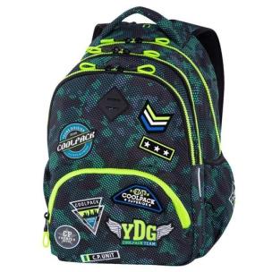 Opakowanie Plecak młodzieżowy Bentley Badges Boys Green