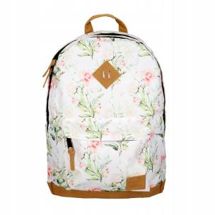 Opakowanie Plecak młodzieżowy Gałązki róży biały PAUL&CO