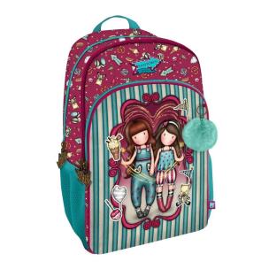 Plecak z Trzema Kieszeniami Gorjuss Fairground. Wydawca: Santoro. Multiszop.pl Opakowanie Plecak z Trzema Kieszeniami Gorjuss Fairground