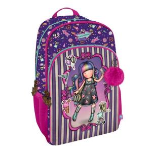 Plecak z Trzema Kieszeniami Gorjuss Fairground. Wydawca: Santoro. Multiszop.pl Opakowanie Plecak z Trzema Kieszeniami Gorjuss Fairground