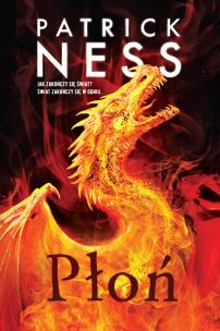 Płoń. Autor: Ness Patrick. Multiszop.pl Okładka książki Płoń