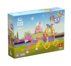 Opakowanie Plus-Plus Pastelowe Fairytale 3w1 220 elementów