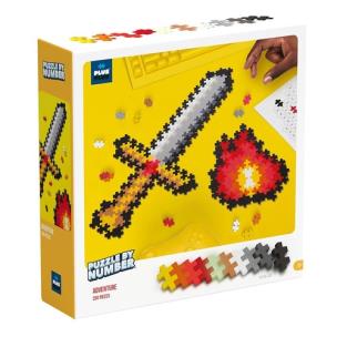 Opakowanie Plus-Plus Puzzle by Number Adventure 250 elementów