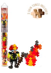 Opakowanie Plus-Plus Tuba Strażak - 100 Elementów