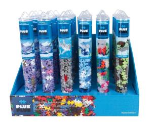 Opakowanie Plus-Plus Tuby Zwierzęta Wodne Display 24 sztuki