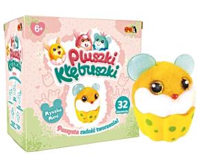 Pluszki-Kłębuszki 32el Myszka Mimi. Wydawca: EPEE. Multiszop.pl Opakowanie Pluszki-Kłębuszki 32el Myszka Mimi
