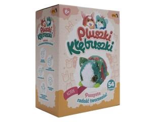 Pluszki-Kłębuszki 54el Kotek. Wydawca: EPEE. Multiszop.pl Opakowanie Pluszki-Kłębuszki 54el Kotek