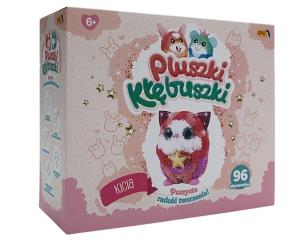 Pluszki-Kłębuszki 96el Kicia. Wydawca: EPEE. Multiszop.pl Opakowanie Pluszki-Kłębuszki 96el Kicia
