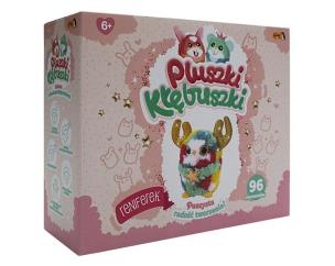 Pluszki-Kłębuszki 96el Reniferek. Wydawca: EPEE. Multiszop.pl Opakowanie Pluszki-Kłębuszki 96el Reniferek
