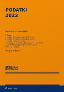 Podatki 2023. Autor:   Praca zbiorowa. Multiszop.pl Okładka książki Podatki 2023