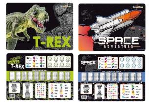 Podkład dwustronny chłopięcy mix (10szt) BAMBINO. Wydawca: ST-MAJEWSKI. Multiszop.pl Opakowanie Podkład dwustronny chłopięcy mix (10szt) BAMBINO