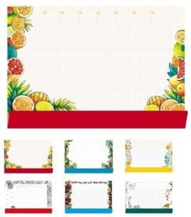 Opakowanie Podkład na biurko owoce