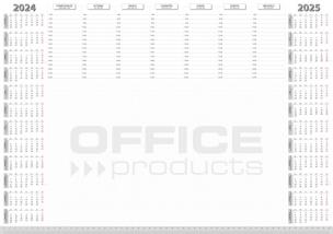 Opakowanie Podkładka A2 na biurko Office Products 2024/2025 biała