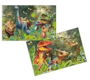 Podkładka na biurko Dinozaury. Wydawca: Herma. Multiszop.pl Opakowanie Podkładka na biurko Dinozaury