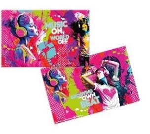 Podkładka na biurko Music. Wydawca: Herma. Multiszop.pl Opakowanie Podkładka na biurko Music